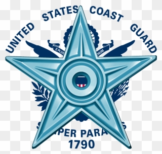 Uscg Barnstar - Us Coast Guard Flag Clipart