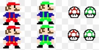 Mario/luigi And The Mirror Escape Clipart