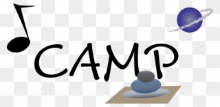 Camp 2018 Graphic - Calligraphy Clipart