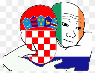 I Know That Feel Cro - Croatia Flag Clipart
