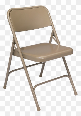 Folding Chair Transparent Png - Metal Folding Chairs Clipart