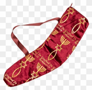 Shofar Bag For Smaller Yemenite Shofars And Rams Horns - Sock Clipart