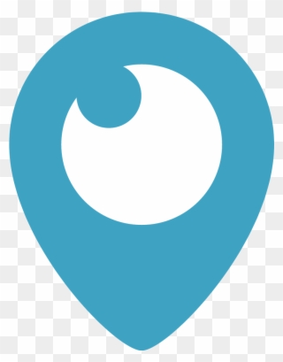 Periscope Logo Png - Circle Clipart