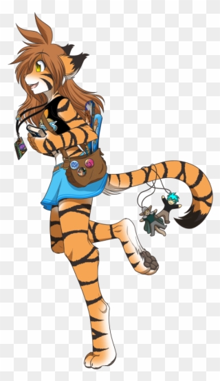 Tiger Furry Art Clipart