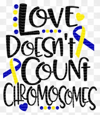 Love Doesn T Count Chromosomes Clipart