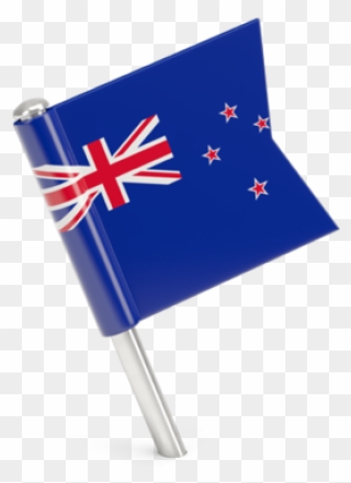 New Zealand Flag Png Photo - New Zealand Flag Pin Clipart