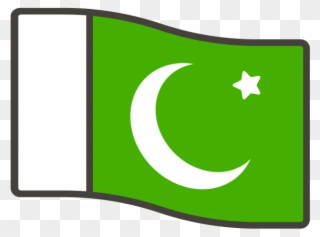 Pakistan Flag Emoji - Pakistan Flag Png Clipart