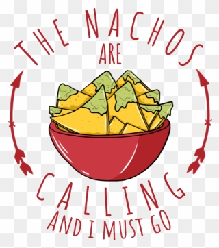 Nachos Are Calling - Dish Clipart