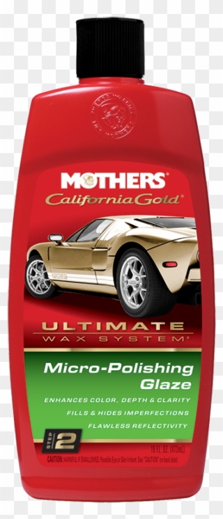 California Gold Micro Polishing Glaze - Mothers Wax Clipart