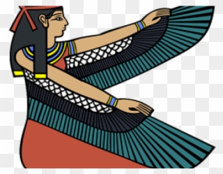 Egypt Clipart Egyptian Artifact - Egyptian Goddess Maat - Png Download