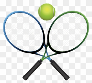 Free Png Download Tennis Rackets And Ball Clipart Png - Tennis Racket And Ball Png Transparent Png