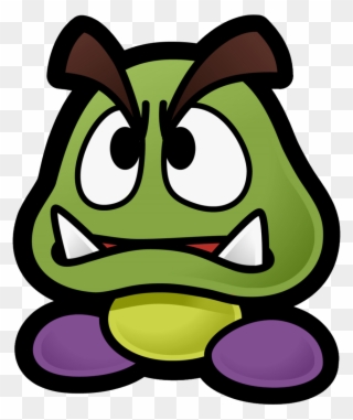 Hyper Goomba, Woah - Paragoomba Paper Mario Clipart