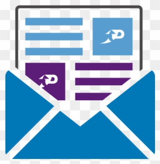 Email Newsletter Png Free Download - Direct Mail Icon Png Clipart