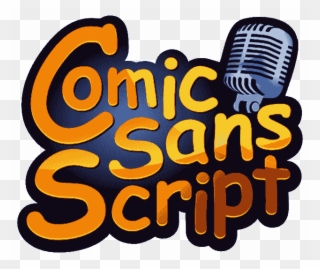 Comic Sans Script - Illustration Clipart