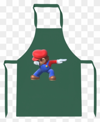 Mario Dab ﻿premium Jersey Apron - Apron Clipart