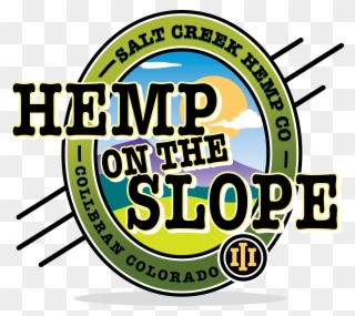 Hemp On The Slope - Graphic Design Clipart