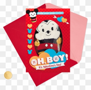 Itty Bittys® Mickey Mouse Valentine's Day Card With - Dad Valentines Card Superman Clipart