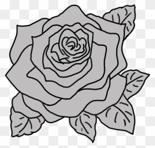 Small Rose Sketch Clipart