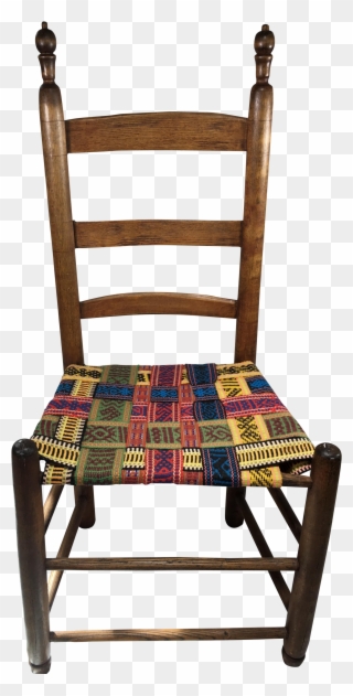 Vintage Belt Woven Wooden Chair - Chiavari Chair Clipart