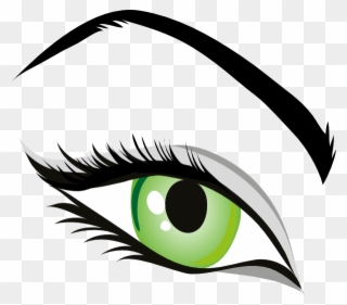 Clipart Of Eye, Sight And Makeup - Illustration - Png Download