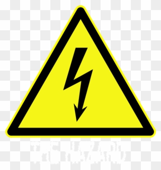 High Voltage Warning Symbol Clipart