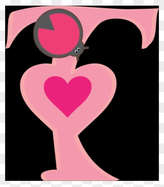 Download For Free This Letter T Transparent Png Image - Heart Clipart
