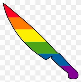 Lesbian - Gay Knife Clipart