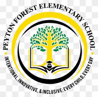 Peyton Forest Elementary School - Emblem Clipart