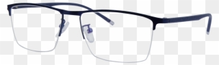 M1116 Blue Mens Eyeglasses $118 - Silver Clipart