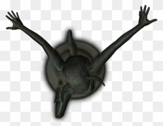 Bronze Devilstatue1-cra Ae - Weevil Clipart