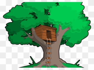Trees Clipart House - Tree House From Magic Tree House - Png Download