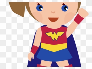 Download Superhero Clip Art - Cartoon Super Heroes Female - Png Download