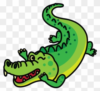 Alligator Drawing Sketch - Crocodile Drawing Png Clipart