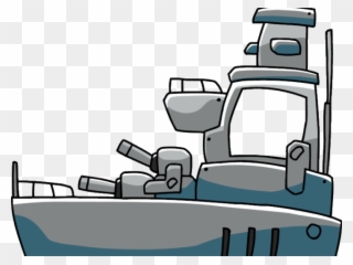 Viking Ship Clipart Scribblenauts - Rigid-hulled Inflatable Boat - Png Download