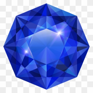 0, - Blue Diamond Diamond Png Clipart