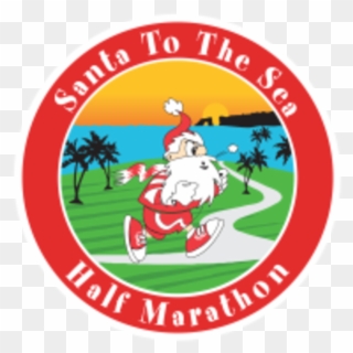 To The Sea Marathon - Santa To The Sea 2018 Clipart