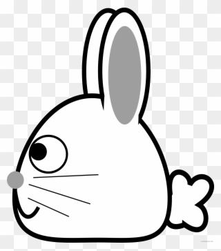 Clipart Bunny Spring Bunny - Dibujos De Kawaii - Png Download