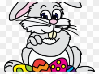 Easter Bunny Clipart East - Easter Drawings Easy - Png Download