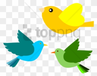 Free Png Download Spring Season Clipart Png Png Images - Sky Birds Flying Clipart Transparent Png