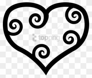 Free Png Heart Black And White Heartblack And White - Mothers Day Pictures Black And White Clipart