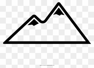 Berge Ausmalbilder Clipart