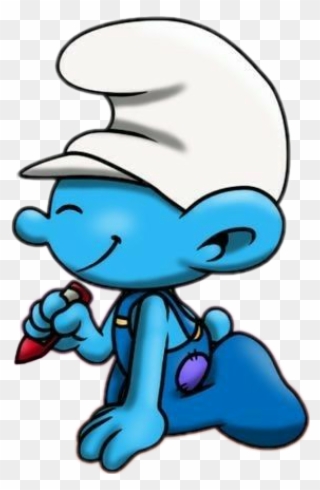 Handy Smurf Clipart