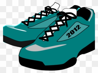 Running Shoes Clipart Footprint - Shoes Clipart Png Transparent Png
