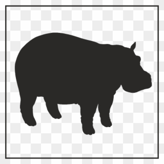 Grabbable 12 Of - Hippo Clip Art - Png Download