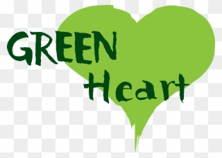 Green Heart Programs Are Dedicated To "developing The - Heart Clipart