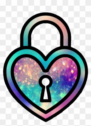 Ftedtickers Heart Love Locks Pastel Glitter Sparkle Clipart