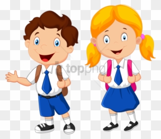 Free Png Download School Kids Clip Art Png Png Images - School Child Clipart Transparent Png
