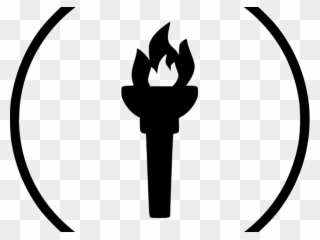 Torch Clipart Svg - Torch Fire Icon Png Transparent Png