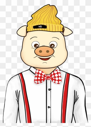 Year Pig 2019 Image Of Piglet Png And Psd - Cartoon Clipart