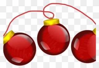 Baubles Clipart - Christmas Ball - Png Download